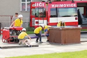 Zásah hasičů